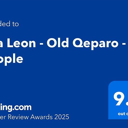 Vila Leon - Old Qeparo - 6 People المظهر الخارجي الصورة