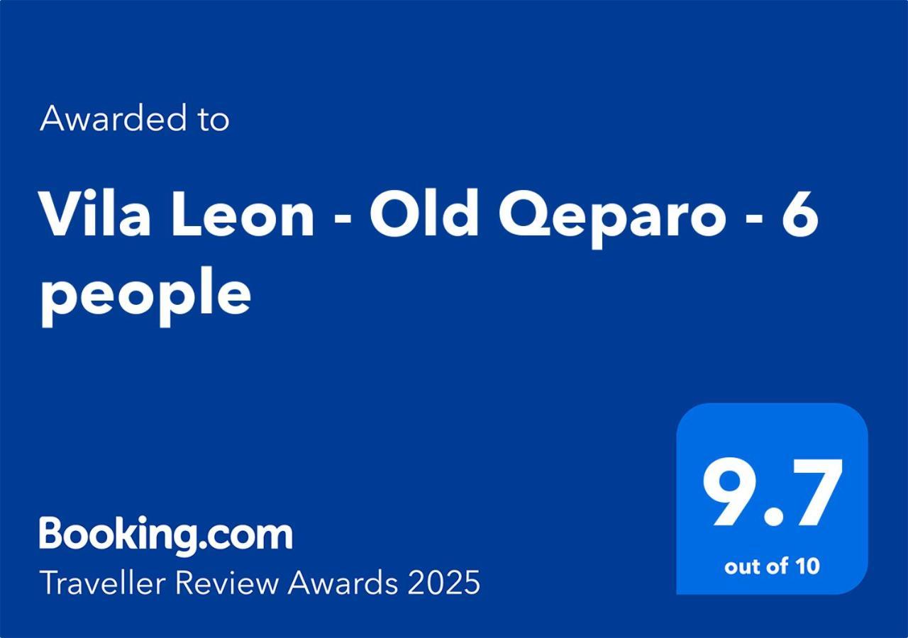Vila Leon - Old Qeparo - 6 People المظهر الخارجي الصورة